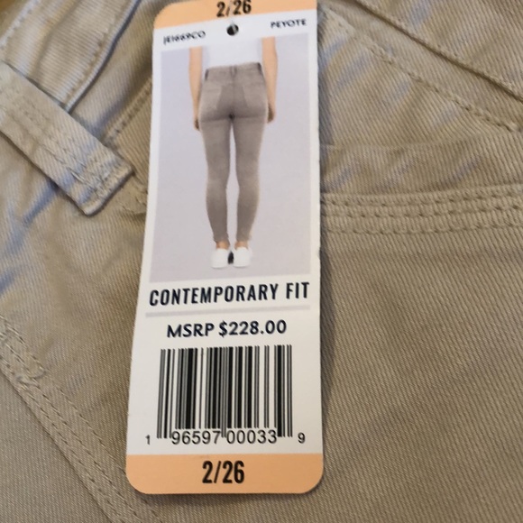 JOIE 2/26 LENGTH PARK CARGO PANTS JEANS, COLOR PEYOTE,CONTEMPORARY FIT - Picture 6 of 6